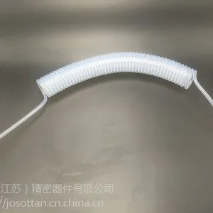 PFA线圈软管 PFA伸缩管 PFA直管 弹簧管耐酸碱耐腐蚀