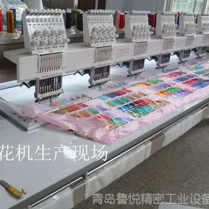 LYEMB平绣电脑绣花机6头9针,经济型普通700转出口型