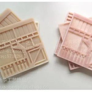 积木石膏模具 智力积木房子模具 DIY石膏积木房子模具