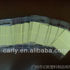 食品化妆品专用PVC挂钩飞机孔塑料粘勾