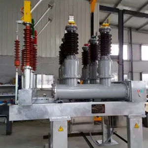 户外35kv带隔离六氟化硫断路器ZCW10-40.5敝开式组合电气