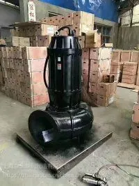 专业订做WQ350-1100-10-55型排污泵 增压稳压设备