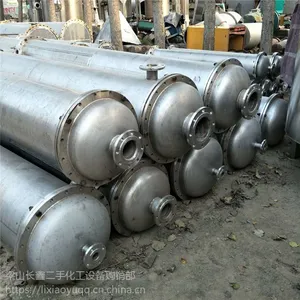 出售二手10到200平方不锈钢换热器设备