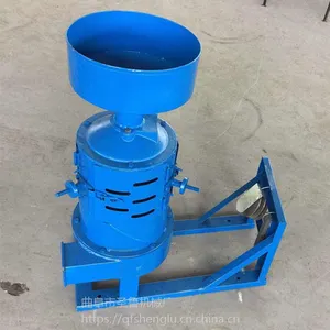 立式砂辊碾米机 圣鲁200型脱皮机 晋中小型碾谷子机