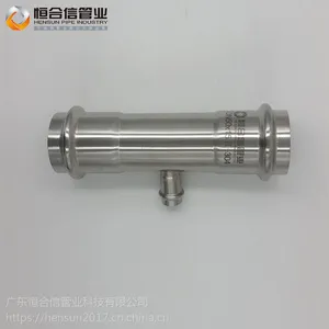 厂家直销不锈钢异径三通 不锈钢管件 双卡压式管件 饮用水管件