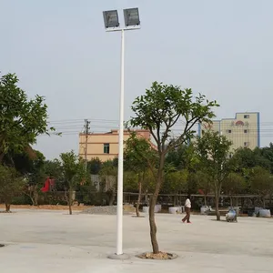 厂家批发 篮球场灯杆 道路照明8米篮球场 Q235热镀锌LED40W灯杆