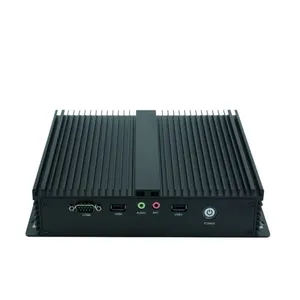 深圳工业电脑厂家无风扇i3工控机i5工业电脑i7处理器电脑