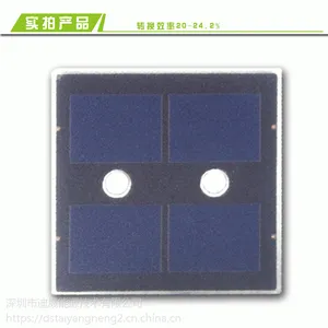 定制sunpower磨砂PET草坪灯太阳能电池板迪晟能源ds4040