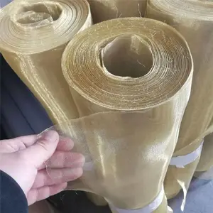 耐磨铜网片 黄铜丝编织网 滤网厂家