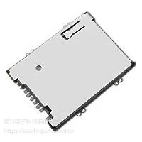 硕方 PUSH-PUSH 自弹式TF SIM卡座 MICRO-SD麦克 外焊式贴