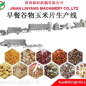 玉米片生产线，早餐谷物生产线，林阳机械