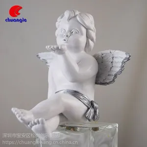 树脂家居客厅摆件房间装饰品 松岗工厂供应小天使