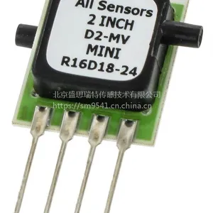 All Sensors差压±1 in H2O压力传感器1 INCH-D1-4V-MINI