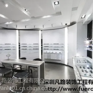 订制产品展示柜 眼镜精品展示柜 展示柜 木制眼镜专卖店展柜制 M