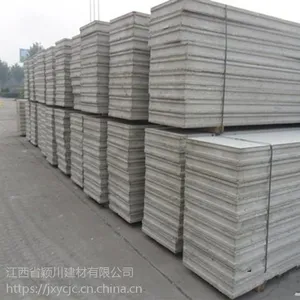 厂家直销 新型环保墙体材料 轻质隔墙板 防火墙板 复合夹心墙板 发泡水泥板