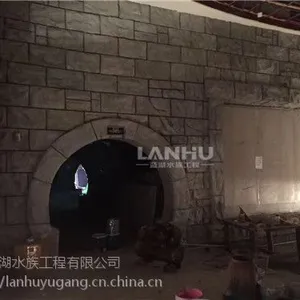 台湾海洋馆 海底隧道 维生系统 水族海洋馆的做工程 水族馆装修