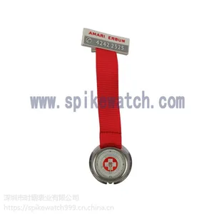 亚马逊货源***2018年SPIKE新款时尚编织带石英护士表