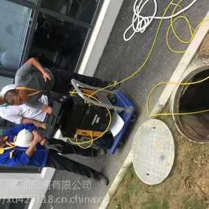 无锡市政管道清淤疏通大型现场操作