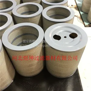 加工生产滤纸带消音器过滤海棉罗茨鼓风机空气滤芯 除尘滤筒