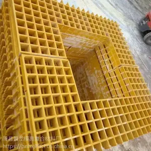 豫北景龙供应38*38*25玻璃钢树篦子 值得信赖