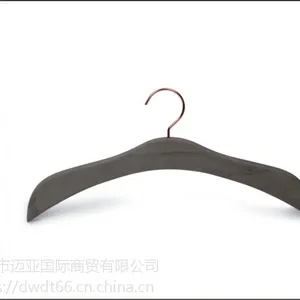 新款复古实木衣架 酒店服装店木制仿古衣挂厂家直销