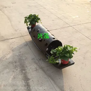 供应兴泓影视道具船景观装饰船