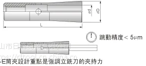 N 供应 台湾丸荣ACROW 加工中心 筒夹DC4-2E