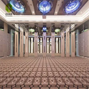 雅森活动隔断酒店推拉门效果图 铝合金材质 时尚 大气