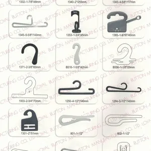 厂家直销 硬胶 / 不碎胶 / PP 胶挂钩子 Plastic Hooks