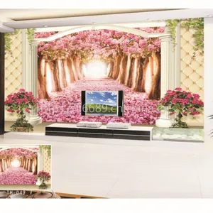 品牌连锁服装店个性壁纸批发|酒店装饰壁画|***欧式壁画厂家定制