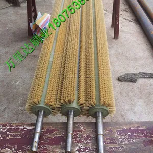 厂家直销优质毛刷辊 清洗抛光除锈打磨毛刷辊 工业毛刷辊 磨料丝刷辊