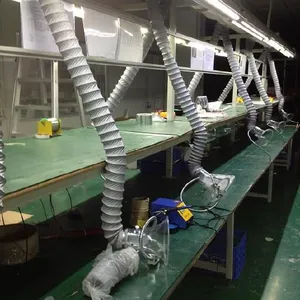 供应工厂流水线焊锡排烟管道工程,白铁通风管道