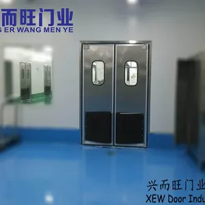 不锈钢自由门|防撞门|鑫迈达门业有限公司