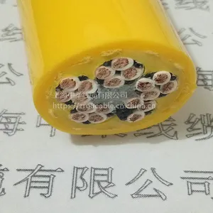 上海中柔线缆厂家直销垃圾吊专用耐弯曲聚氨酯护套液压抓斗电缆