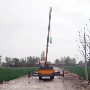 万利机械小型履带吊 履带式随车吊