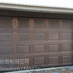 私家定制别墅铜车库门,电动入户门,