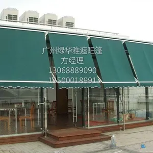 户外遮阳篷窗篷露台阳台雨棚停车棚气弹簧垂臂窗式遮阳篷铝导轨遮阳蓬,窗式遮阳蓬
