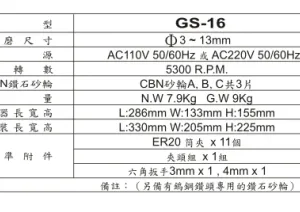 供应 台湾 木工钻 钻头研磨机GS-16木工钻 钻头研磨机GS-16