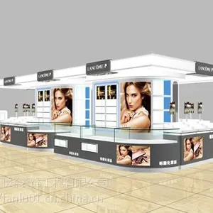 展柜厂提供烤漆化妆品展柜 中纤板烤漆化妆品展柜 精美展示效果化妆品展柜 展示柜