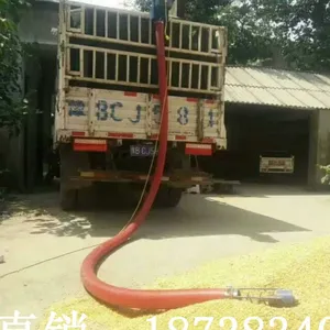 厂家直销小型螺旋式小米装车吸粮机_6米软管麦子输送机