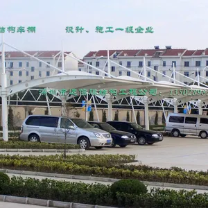 膜结构车棚 充电桩膜结构雨棚 车棚膜结构遮阳棚