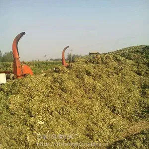 大型铡草机 青干两用自动进料铡草机 圣鲁牌