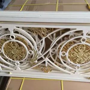 铝艺楼梯护栏扶手别墅楼护栏铜雕花楼梯扶手全屋定制安装