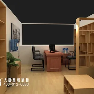 南京佳承佳办公室基础装修-木质展柜定制-南京大唐格雅展柜厂
