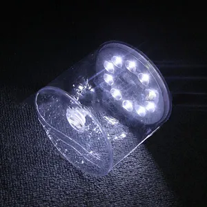 户外照明专用LED野营灯太阳能充气可折叠 支持订制logo露营灯
