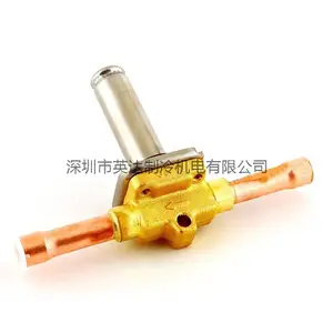 广东地区丹佛斯常闭电磁阀EVR15/032L1228/032L1225制冷空调用焊接黄铜电磁阀
