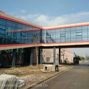 钢结构连廊加工制作厂家——三维钢构