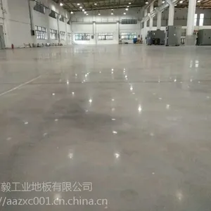 广西鹿寨车间混凝土施工 工业厂房水泥地无尘硬化 旧地坪翻新