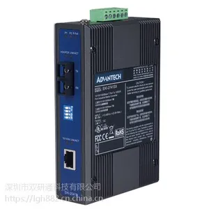 研华 EKI-2541S 以太网光纤转换器 交换机深圳双研通科技***现货出售