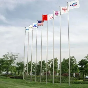 天琪鑫CKJ002成都不锈钢旗杆,不锈钢广告旗杆,可定做安装运输 原型